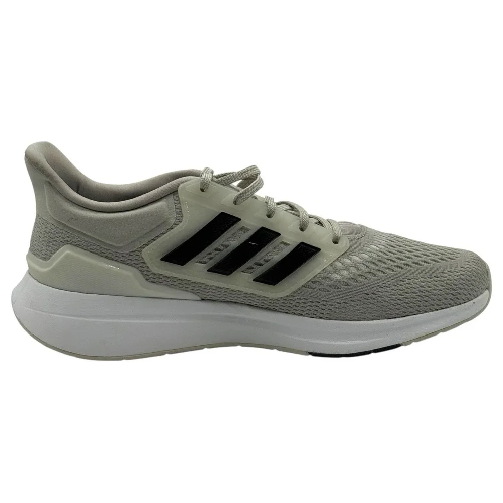 Adidas EQ21 Run Men's Size 11 H68075 Metal Grey Bounce Running Shoes Gym Sneaker